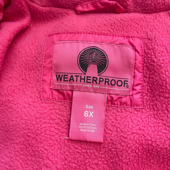 Weatherproof girl puffer jacket - Picture 5 of 7